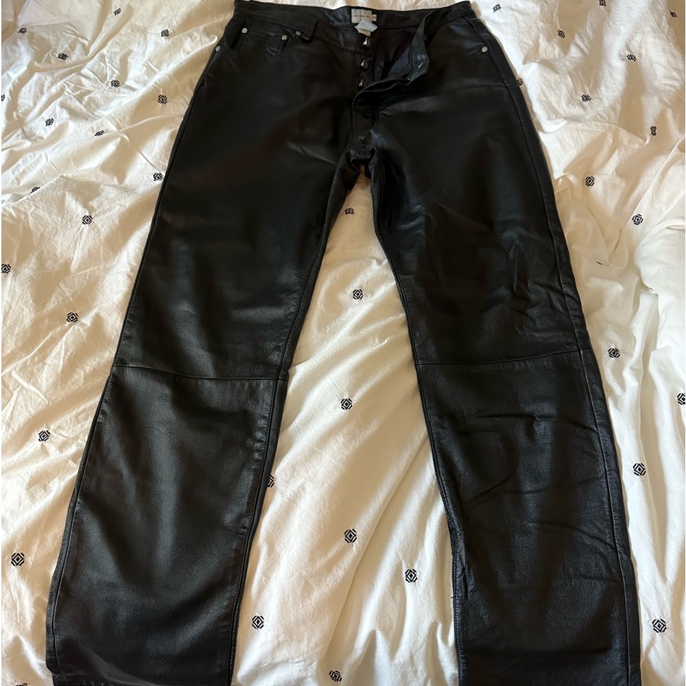 Calvin Klein Leather Pants